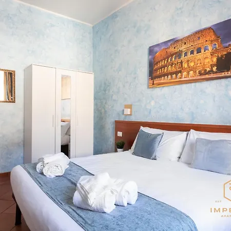 Imperium Termini Station - 100mt To Train And Metro Station, 4-6pax, 2 Baths, A-c Lägenhet *
