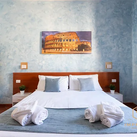 Imperium Termini Station - 100mt To Train And Metro Station, 4-6pax, 2 Baths, A-c Rom